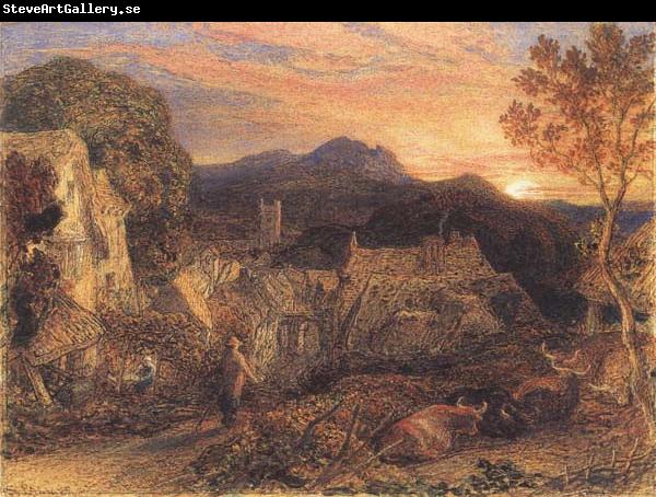 Samuel Palmer The Bellman